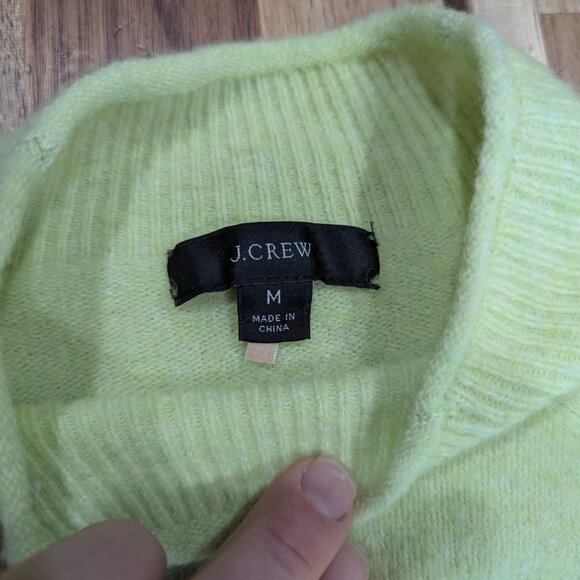 J Crew Rollneck Sweater in Supersoft Yarn Merino Alpaca Wool Medium - Picture 3 of 11